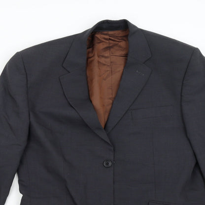 Karl Jackson Mens Blue   Jacket Suit Jacket Size 40