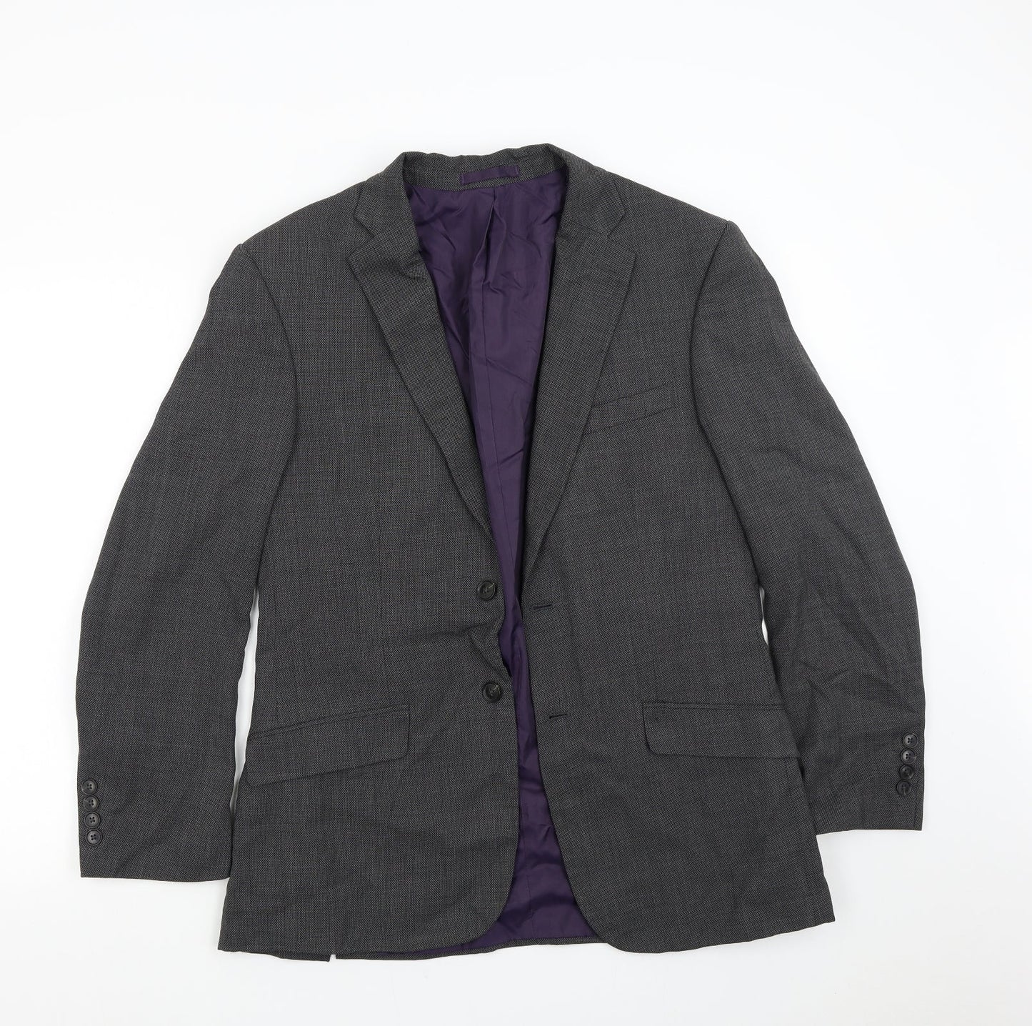 Mens UK Size 38 M&S Regular Grey Suit Jacket
