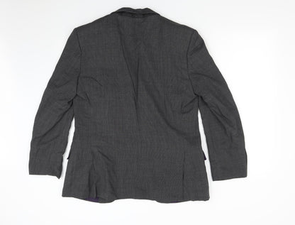 Mens UK Size 38 M&S Regular Grey Suit Jacket