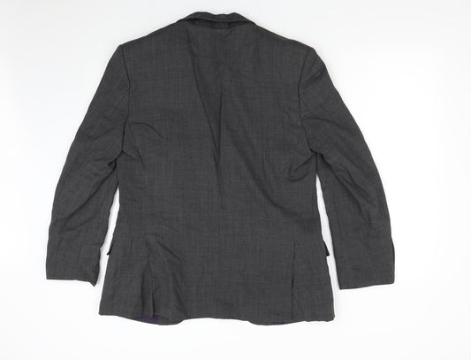 Mens UK Size 38 M&S Regular Grey Suit Jacket