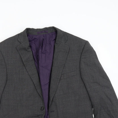 Mens UK Size 38 M&S Regular Grey Suit Jacket