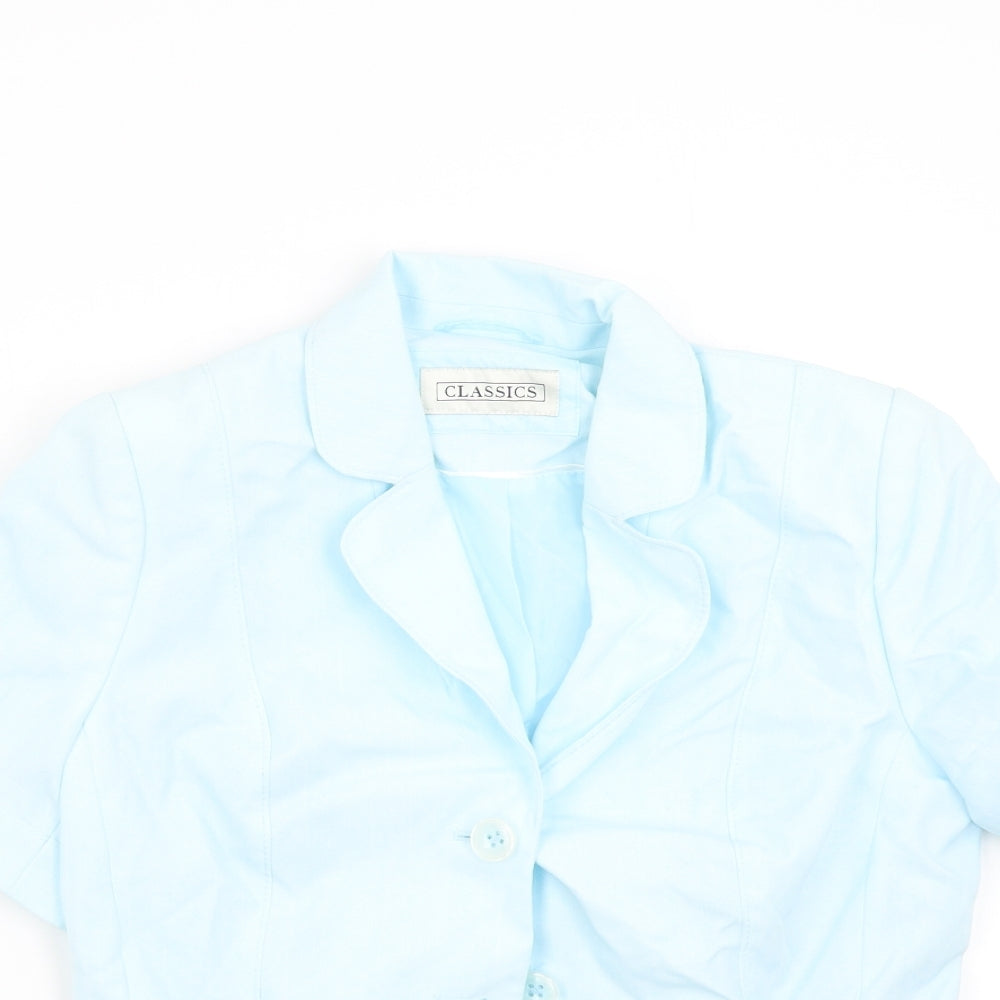 BHS Womens Blue   Jacket Blazer Size 10