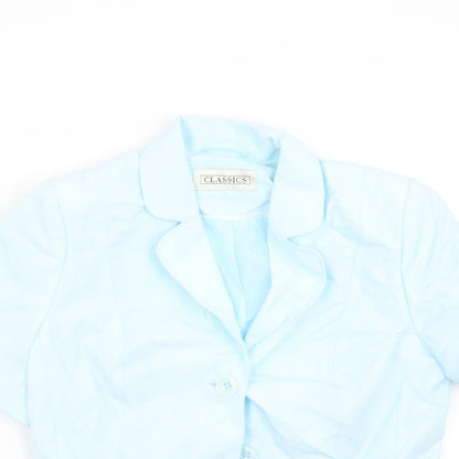 BHS Womens Blue   Jacket Blazer Size 10