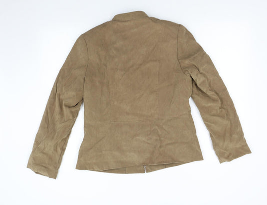 Womens UK Size 12 Isle Brown Jacket