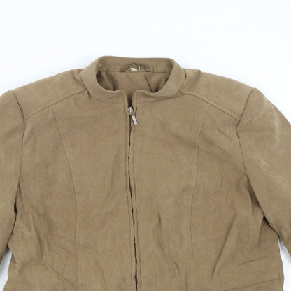 Womens UK Size 12 Isle Brown Jacket