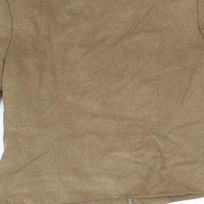 Womens UK Size 12 Isle Brown Jacket