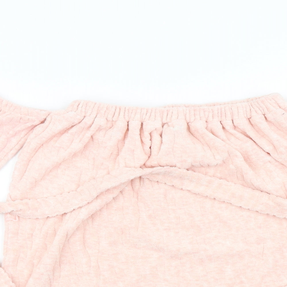 Womens UK Size 10 ASOS Pink Pullover Jumper