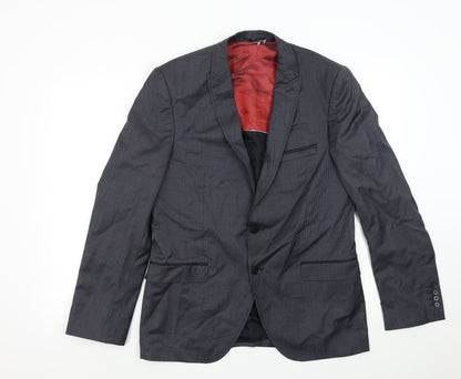 SARAR Mens Grey   Jacket Suit Jacket Size 40