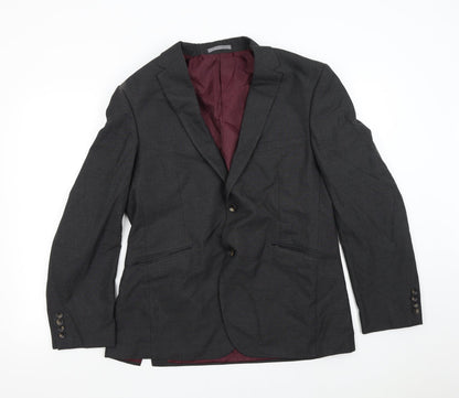 Mens UK Size 42 M&S Regular Grey Suit Jacket