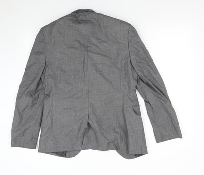 Mens UK Size 36 M&S Regular Grey Suit Jacket