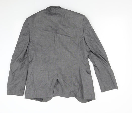 Mens UK Size 36 M&S Regular Grey Suit Jacket