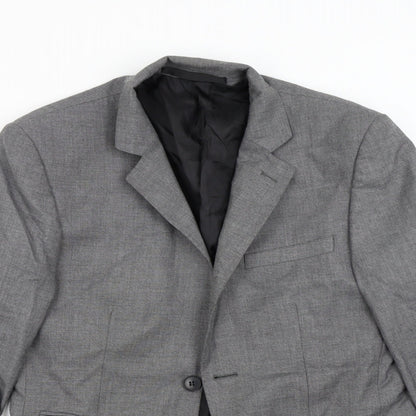 Mens UK Size 36 M&S Regular Grey Suit Jacket