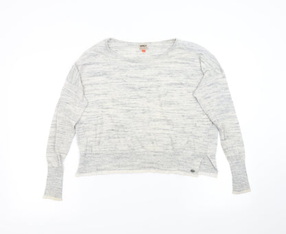Womens UK Size 8 Only Grey Pullover Jumper