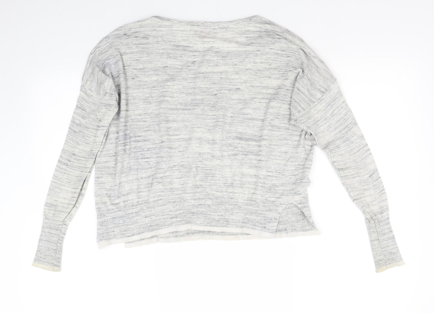 Womens UK Size 8 Only Grey Pullover Jumper
