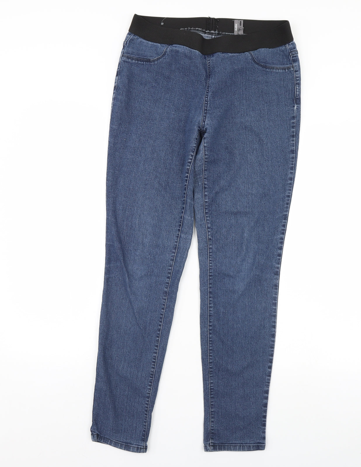 Womens UK Size 12 Yesyes Regular Fit Skinny Blue Jeans