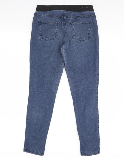 Womens UK Size 12 Yesyes Regular Fit Skinny Blue Jeans