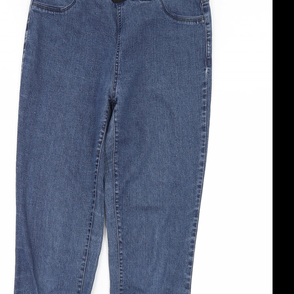 Womens UK Size 12 Yesyes Regular Fit Skinny Blue Jeans