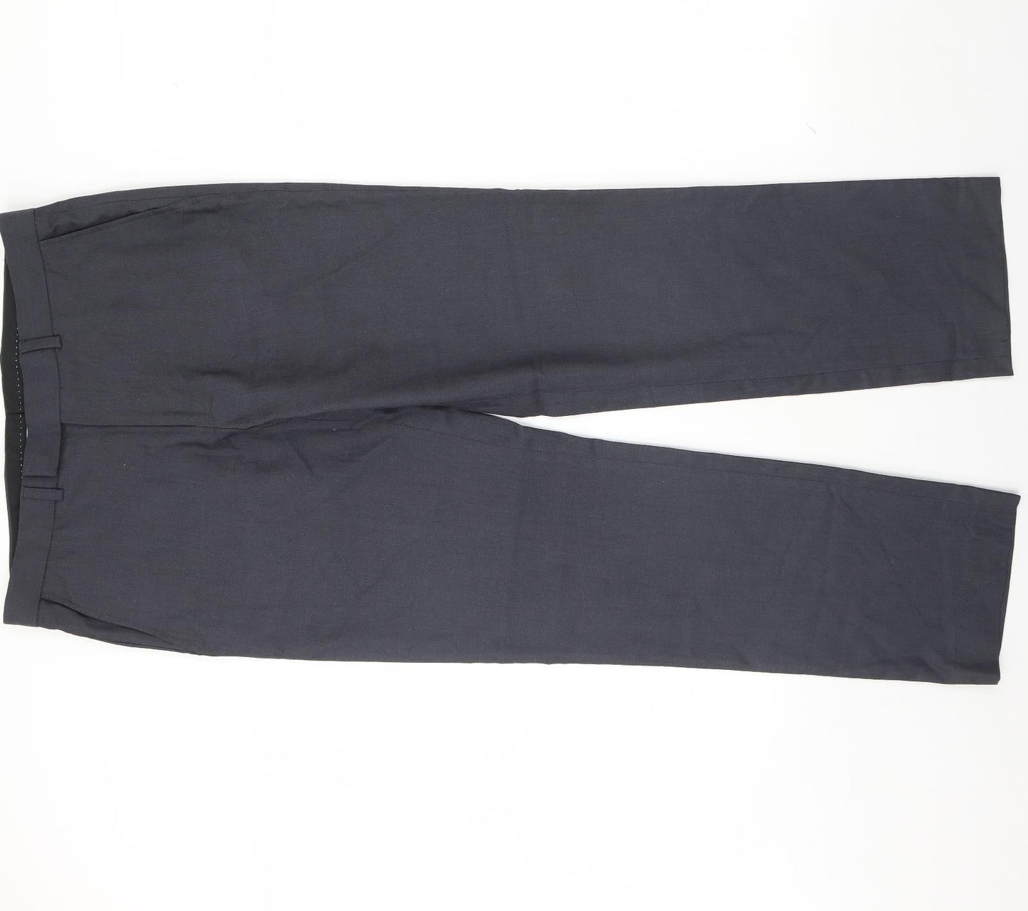 Preworn Mens Blue   Dress Pants Trousers Size 34 L30 in