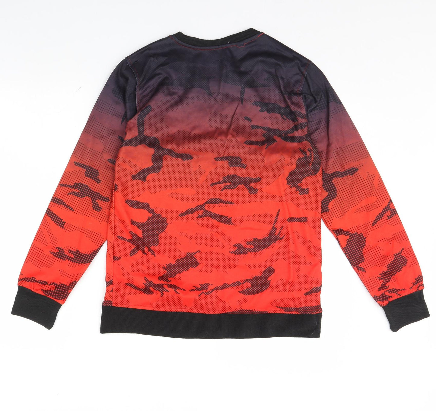 Womens UK Size M Preworn Red Pullover Jumper