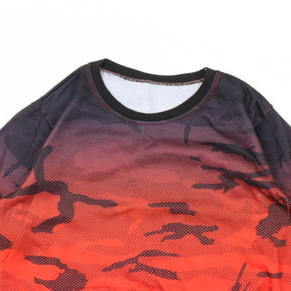 Womens UK Size M Preworn Red Pullover Jumper
