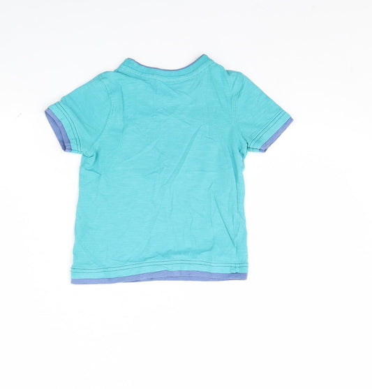 George Boys Blue   Basic T-Shirt Size 2 Years