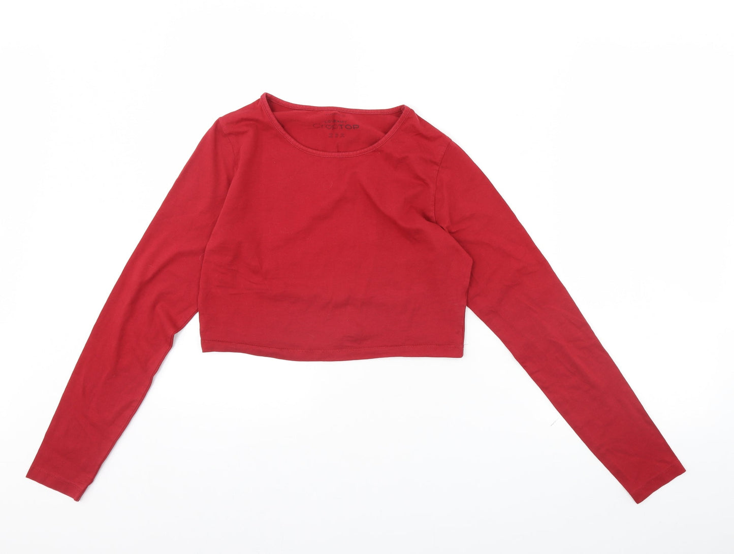 Atmosphere Womens Red   Cropped T-Shirt Size 12