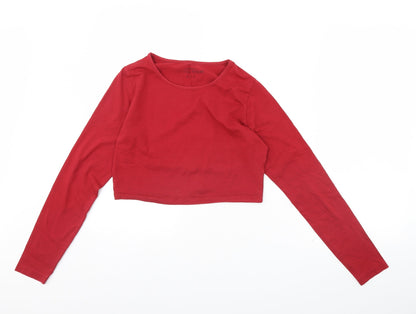 Atmosphere Womens Red   Cropped T-Shirt Size 12