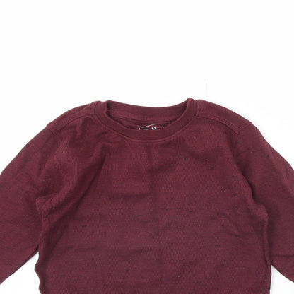 NEXT Boys Purple   Pullover Jumper Size 4 Years