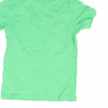 George Boys Green   Basic T-Shirt Size 5 Years  - Dinosaur