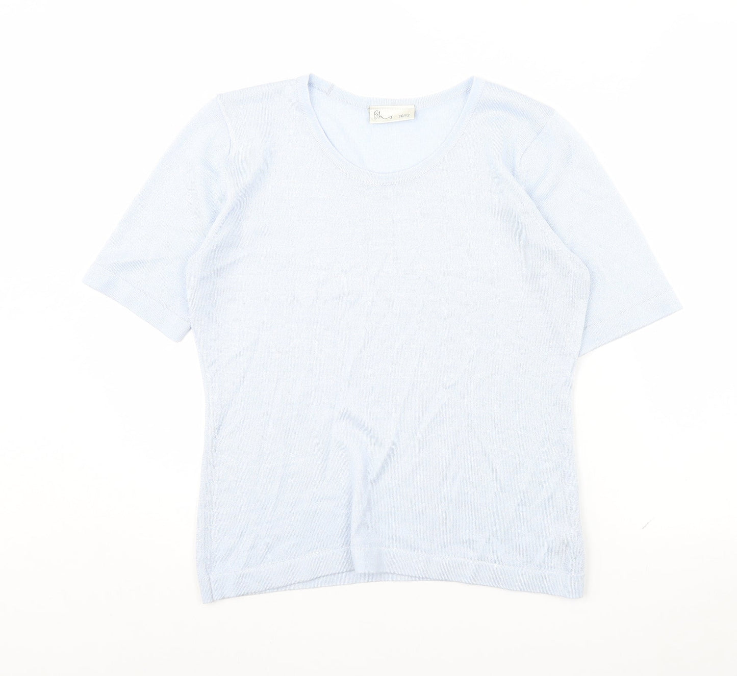 Womens UK Size 10 BHS Blue Pullover Jumper