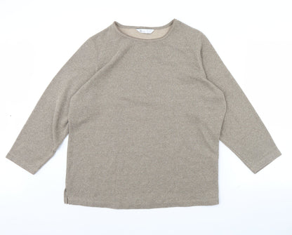 Womens UK Size 18 BHS Brown Pullover Jumper