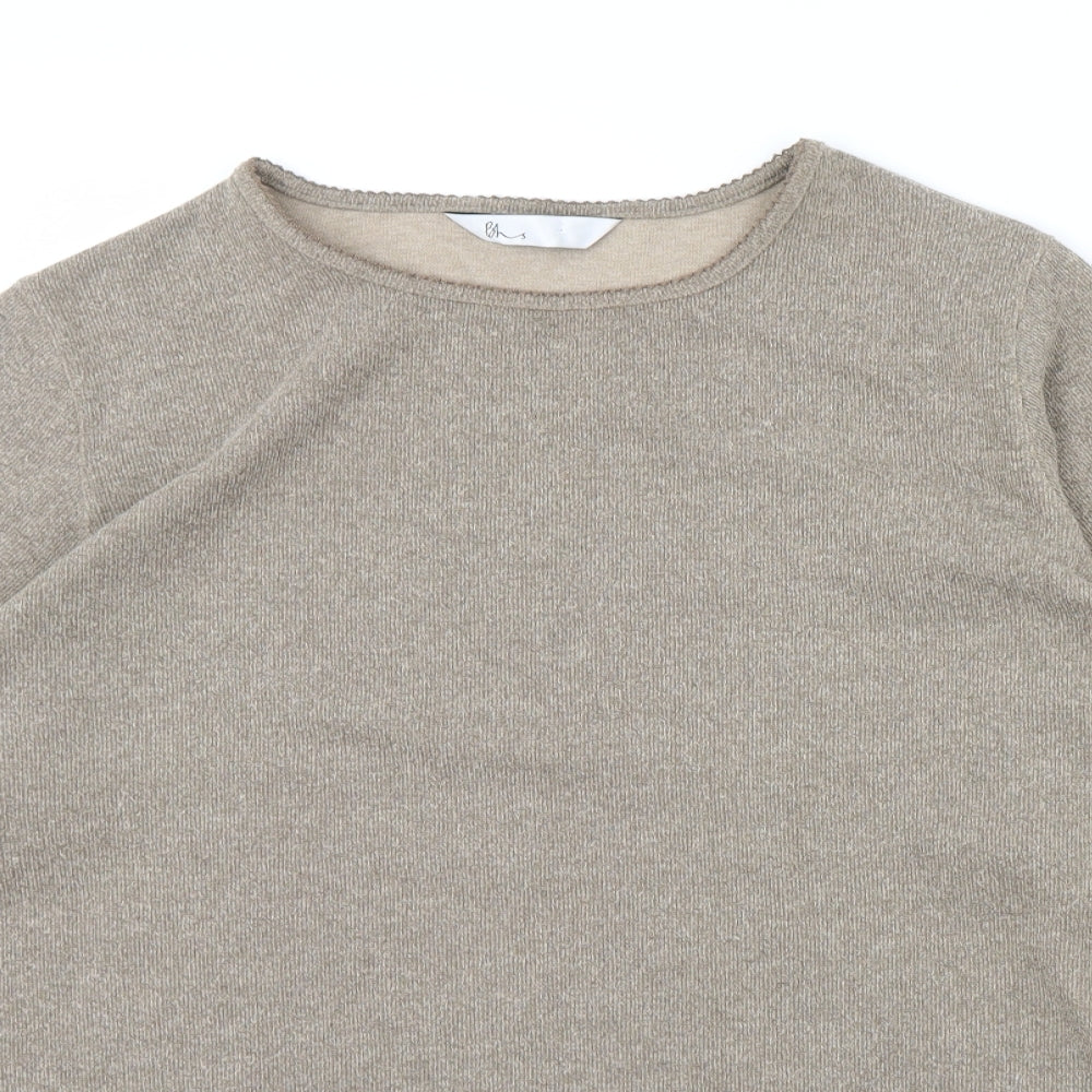 Womens UK Size 18 BHS Brown Pullover Jumper
