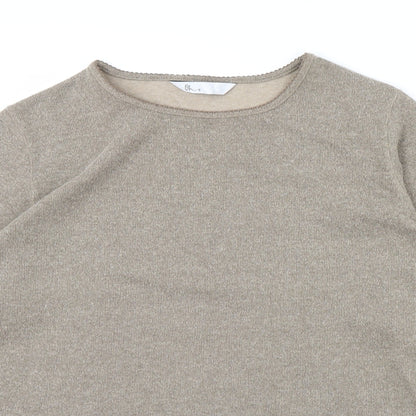 Womens UK Size 18 BHS Brown Pullover Jumper