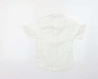 TU Boys White   Basic Button-Up Size 8 Years