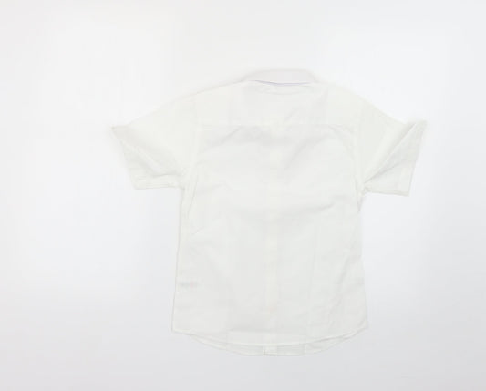 TU Boys White   Basic Button-Up Size 8 Years