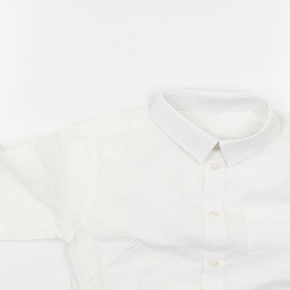 TU Boys White   Basic Button-Up Size 8 Years