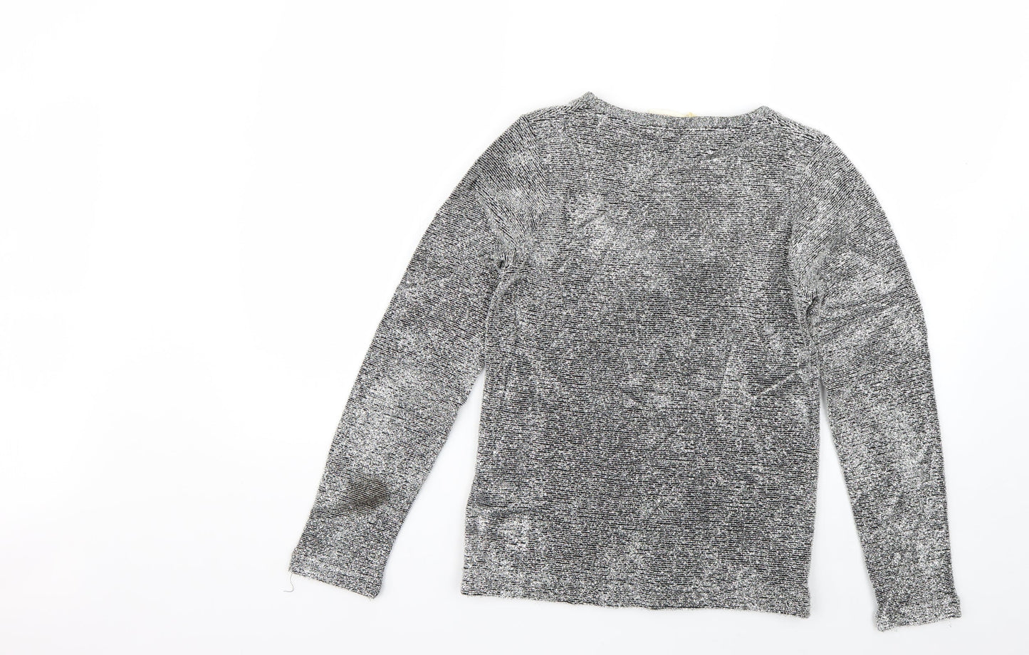 Womens UK Size 8 Emreco Silver Pullover Jumper