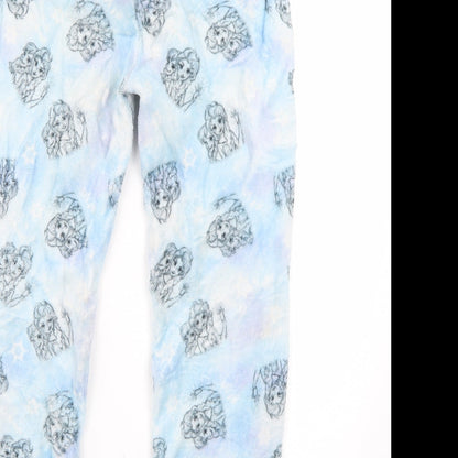 Disney Girls Beige Geometric   Pyjama Pants Size 9-10 Years  - disney