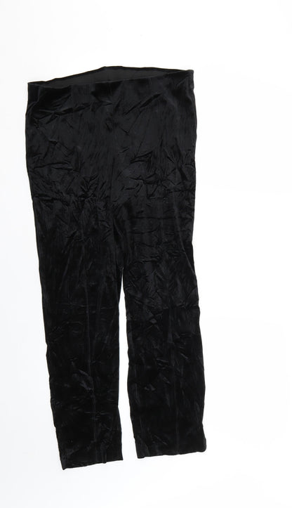 monkl Womens Black   Trousers  Size M L24 in