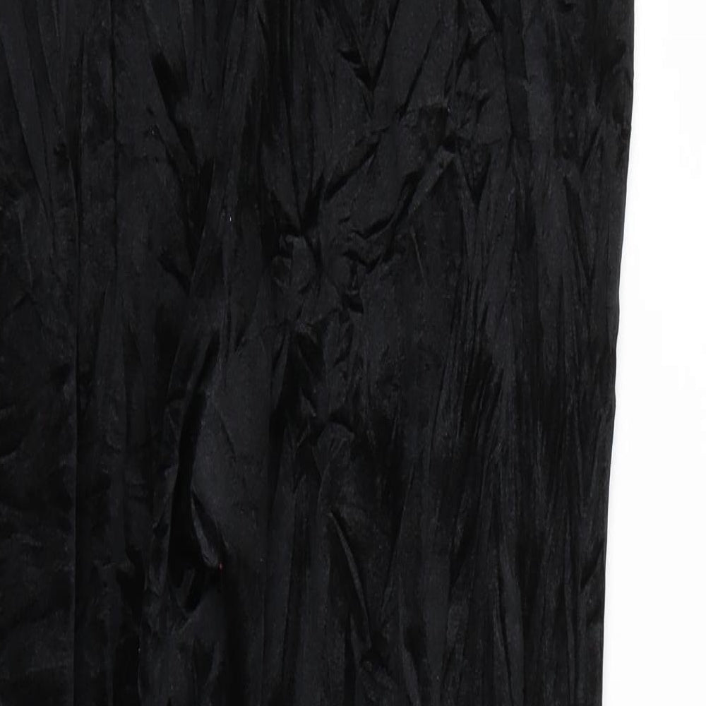 monkl Womens Black   Trousers  Size M L24 in