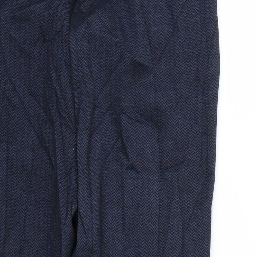 George Womens Blue   Trousers  Size 12 L24 in