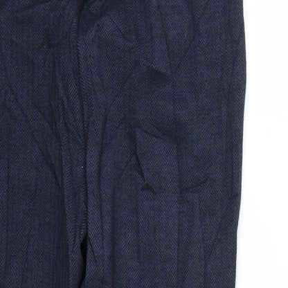 George Womens Blue   Trousers  Size 12 L24 in