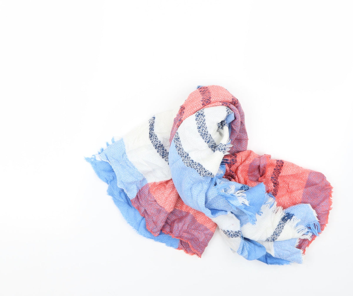 RESERVED Womens Multicoloured Check   Scarf