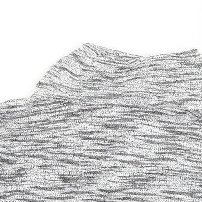 Girls Grey   Pullover Jumper Size 7-8 Years