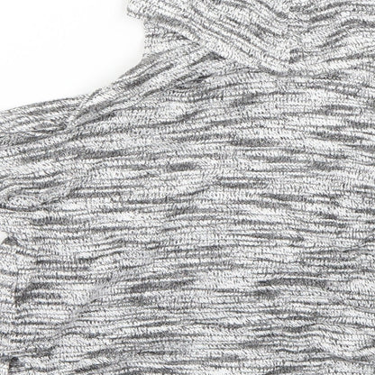 Girls Grey   Pullover Jumper Size 7-8 Years