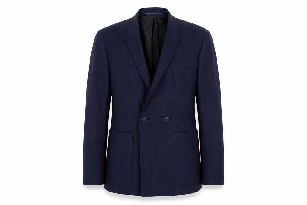 Mens UK Size 36 Preworn Regular Blue Suit Jacket