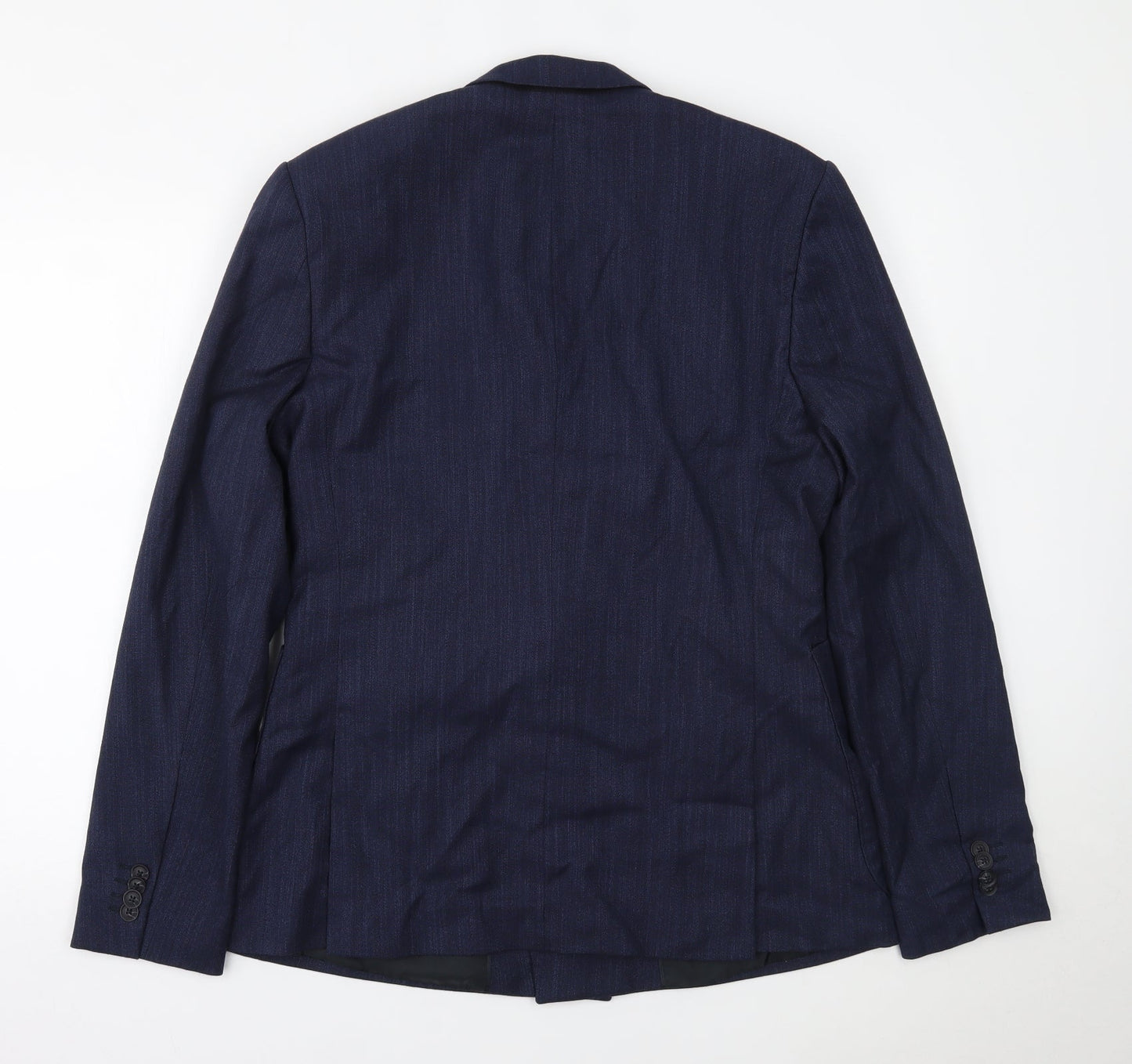 Mens UK Size 36 Preworn Regular Blue Suit Jacket