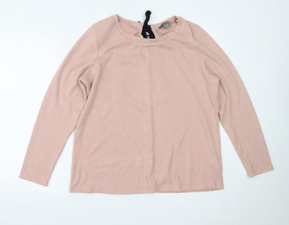 Primark Womens Pink   Pullover Jumper Size L
