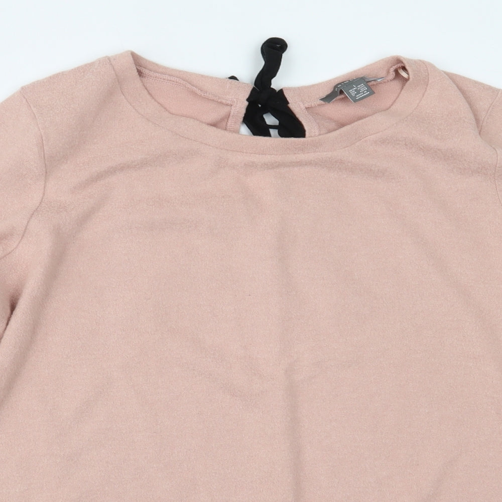 Primark Womens Pink   Pullover Jumper Size L