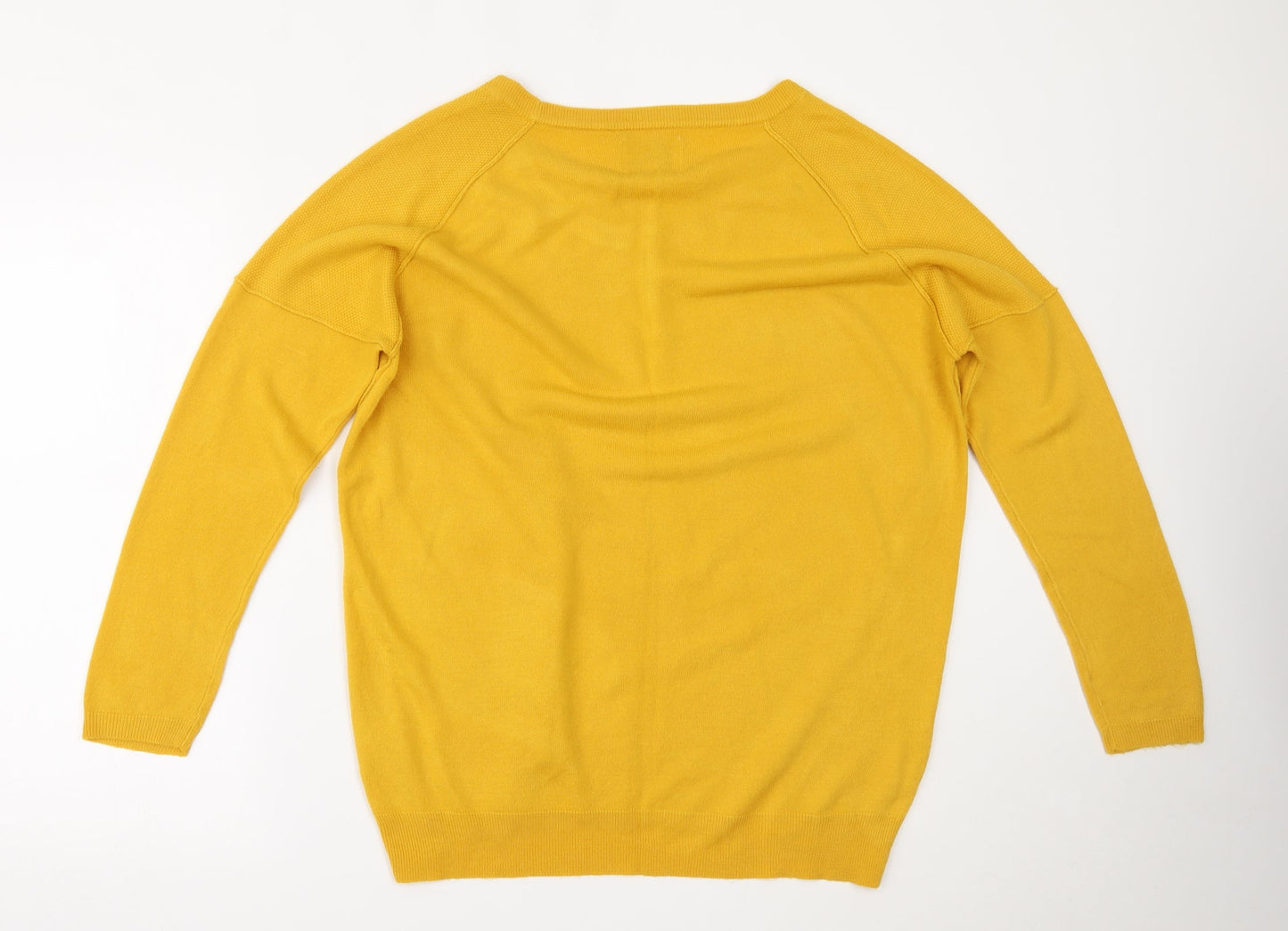 Papaya Womens Yellow   Basic Blouse Size M